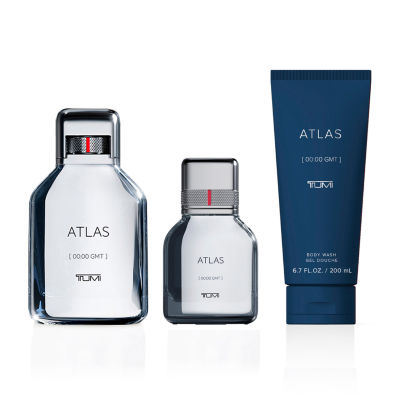 TUMI Atlas [00:00 GMT] Eau De Parfum 3-Pc Gift Set 3.4 Oz ($230 Value)