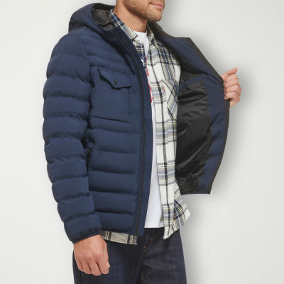 Levi's Stretch Mens Water Resistant Midweight Puffer Jacket