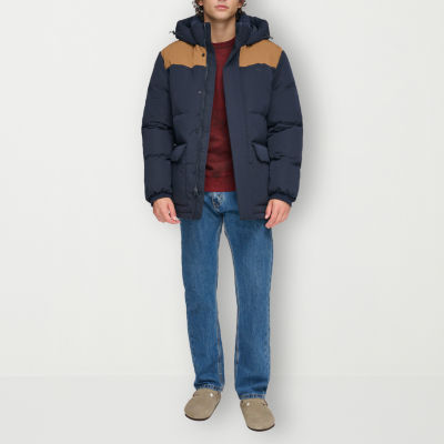 Levi's Mens Water Resistant Sherpa Lined Heavyweight Puffer Ski Parka