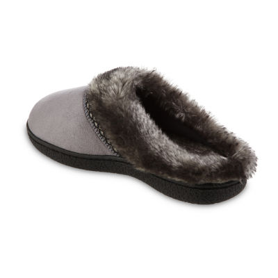 Isotoner Recycled Microsuede Mallory Womens Slip-On Slippers