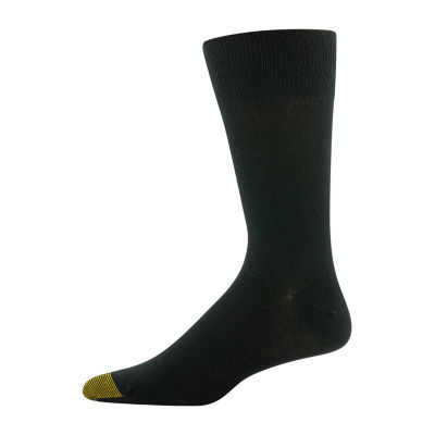 Gold Toe Cambridge 6 Pair Crew Socks Mens