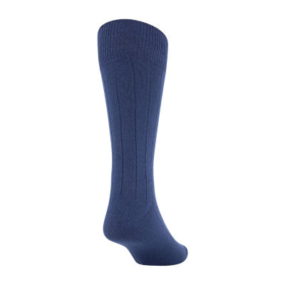 Gold Toe Nantucket Dress 3 Pair Crew Socks Mens