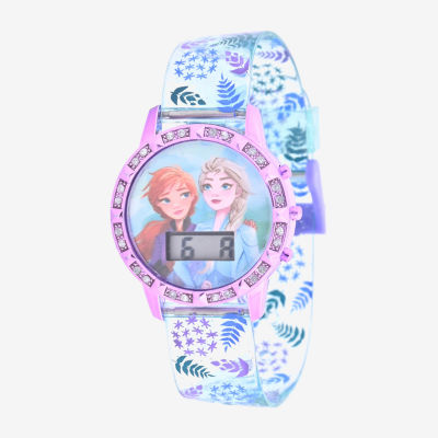 Disney Frozen Girls Digital Multicolor 4-pc. Watch Boxed Set Fzn45068jc21