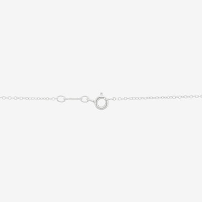 Limited Quantities! Womens Lab Created Opal Sterling Silver 18 Inch Pendant Necklace