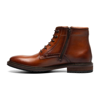 Florsheim Mens Flat Heel Lace Up Boots