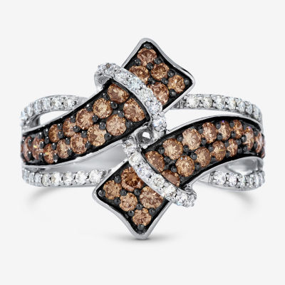 Le Vian® Ring featuring 3/4 CT. Chocolate Diamonds® 1 3/8 Nude Diamonds™ set 14K Strawberry, Honey, or Vanilla Gold®