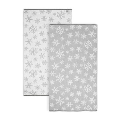 Martha Stewart 2-pc. Holiday Bath Towel