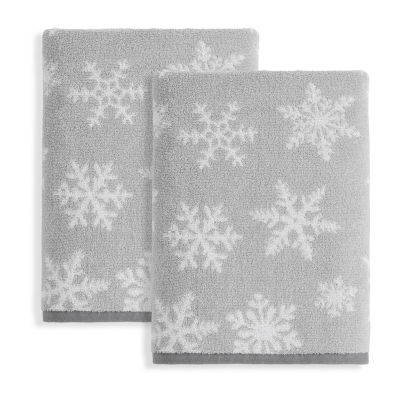 Martha Stewart 2-pc. Holiday Bath Towel