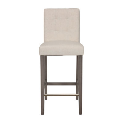 Leila Upholstered Tufted Bar Stool