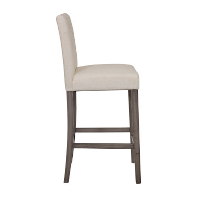 Leila Upholstered Tufted Bar Stool