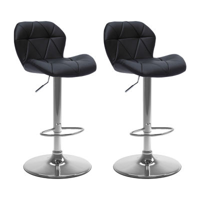 Corliving 2-pc. Swivel Bar Stool