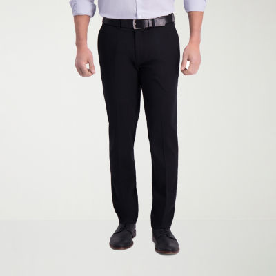 Haggar® Mens Iron Free Slim Fit Flat Front Pant