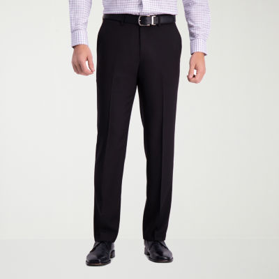 Haggar® Mens Premium Comfort Straight Fit Flat Front Dress Pant