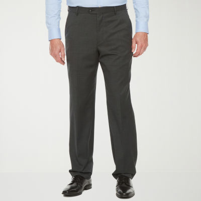 Stafford Coolmax All Season Ecomade Mens Classic Fit Flat Front Suit Pants