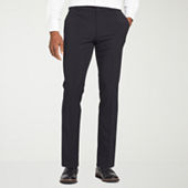 Van heusen men's flex straight fit shops flat front pant