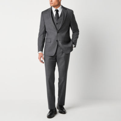 Collection By Michael Strahan Sharkskin Mens Modern Fit Suit Separates