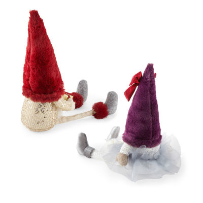 North Pole Trading Co. Small Gift Boy And Girl Gnome