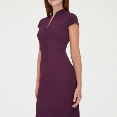 Marc New York Womens Short Sleeve Sheath Dress