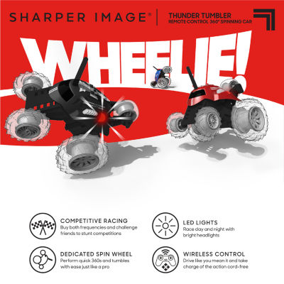 Sharper Image RC Monster Spinning Car