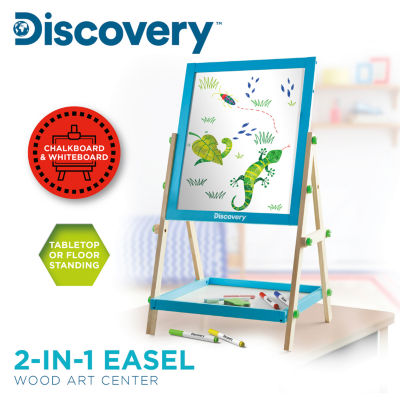 Discovery Kids 2-in-1 Wood Easel