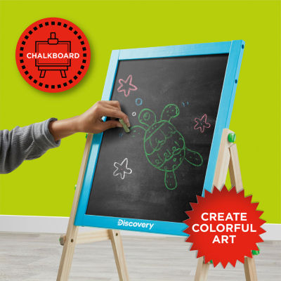 Discovery Kids 2-in-1 Wood Easel