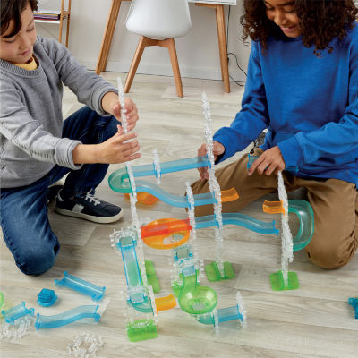 Discovery Mindblown Light-Up Marble Run Construction Set Toy