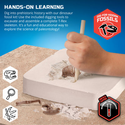 Discovery Mindblown Toy Dinosaur Fossil Digging Kit