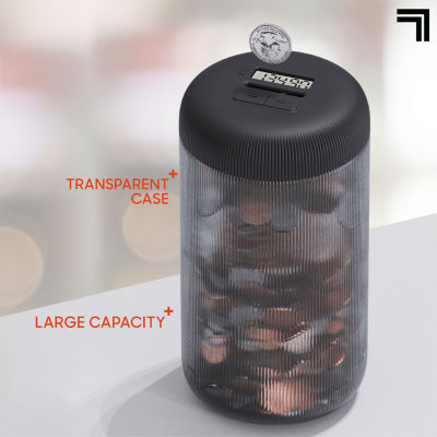 Sharper Image Digital Coin Counting Jar