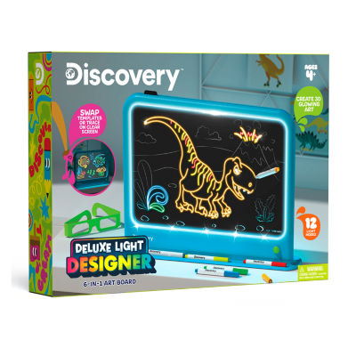 Discovery Kids Deluxe Light Designer 6-in-1 Art Board