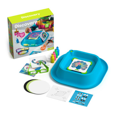 Discovery Kids 3D Neon Spin Motorized Art Station