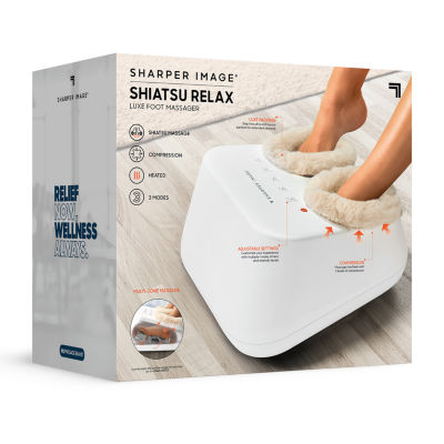 Sharper Image Shiatsu Luxe Foot Massager