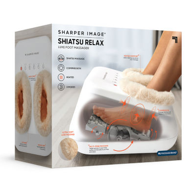 Sharper Image Shiatsu Luxe Foot Massager