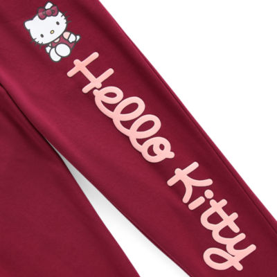 Hello Kitty Jogger Womens High Rise Pant Juniors