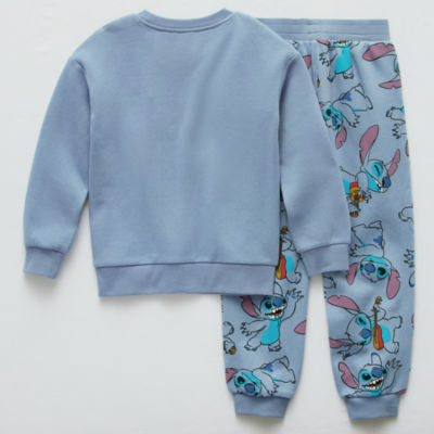 Disney Collection Little & Big Boys 2-pc. Fleece Stitch Pant Set