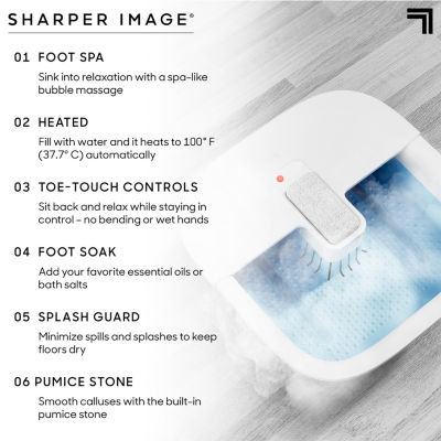 Sharper Image Spahaven® Soothe Massaging Foot Baths