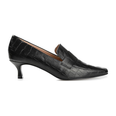Journee Collection Celina Womens Square Closed Toe Kitten Heel Pumps
