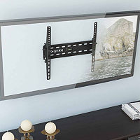 Tilting Flat-Panel Tv Wall Mounts, One Size, Black