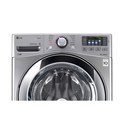 LG ENERGY STAR® 4.5 cu. ft. Ultra-Large Capacity Front-Load Washer with Steam