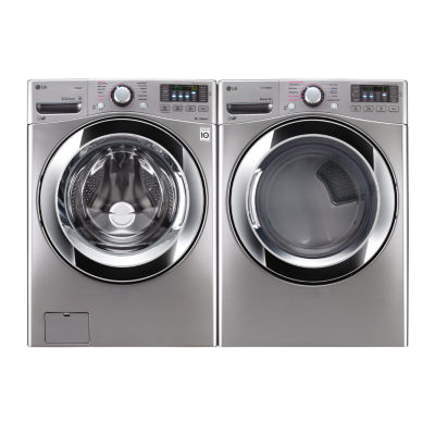 LG ENERGY STAR® 4.5 cu. ft. Ultra-Large Capacity Front-Load Washer with Steam