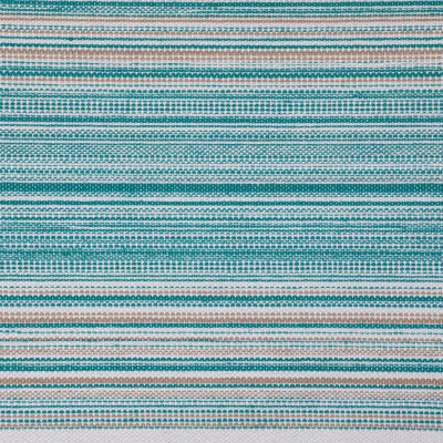 Design Imports Striped Fringe Ribbed Table Runner