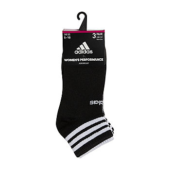 adidas 3 Pair Low Cut Socks Womens - JCPenney