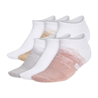 adidas 6 Pair No Show Socks Womens JCPenney
