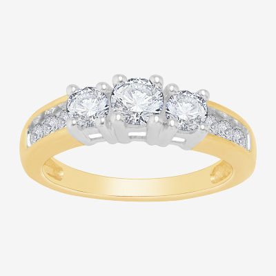 Love Lives Forever™ Natural Diamond 3-Stone Ring