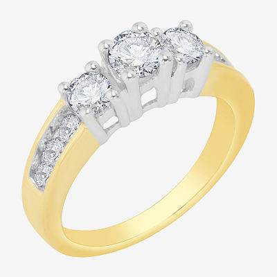 Love Lives Forever™ Natural Diamond 3-Stone Ring