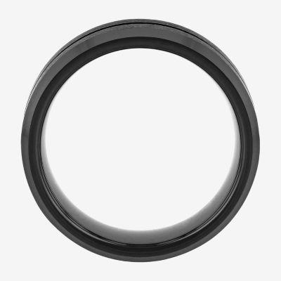 Mens 8MM Tungsten Wedding Band
