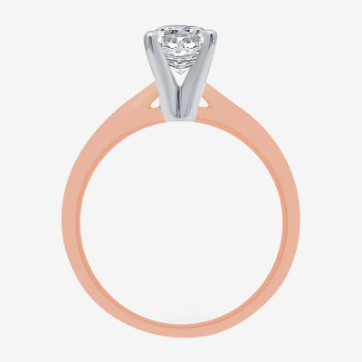 Classic Collection 1 CT. Natural Diamond Round Solitaire Engagement Ring 10K Gold