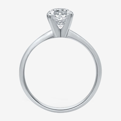 Premier Collection 1 CT. Natural Diamond Round Solitaire Engagement Ring in 14K Gold