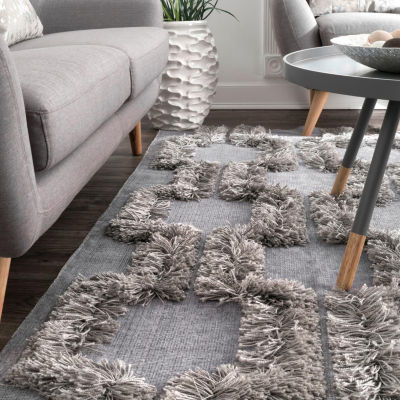 Nuloom Annalise Geometric Indoor Rectangular Area Rug