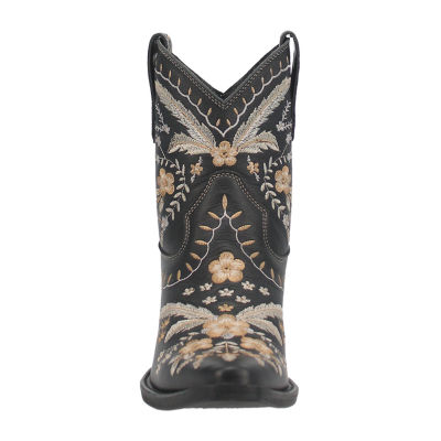 Dingo Womens Primrose Stacked Heel Cowboy Boots