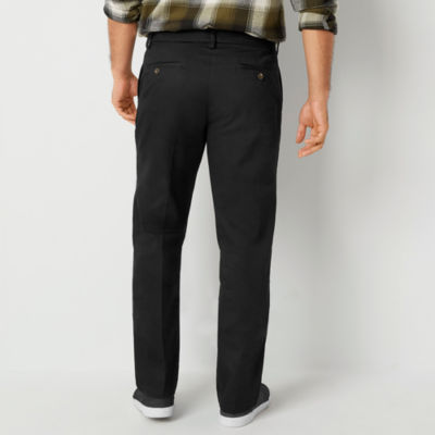 St. John's Bay Easy Care Stretch Mens Classic Fit Flat Front Pant